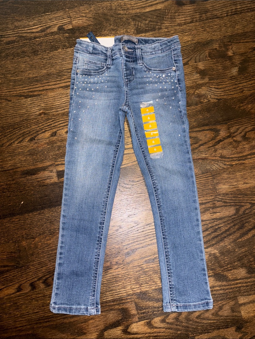 Berkley Jensen Little Girls Skinny Jeans 6 Yrs